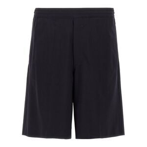 Givenchy Blue Elastane Bermuda Men's Shorts